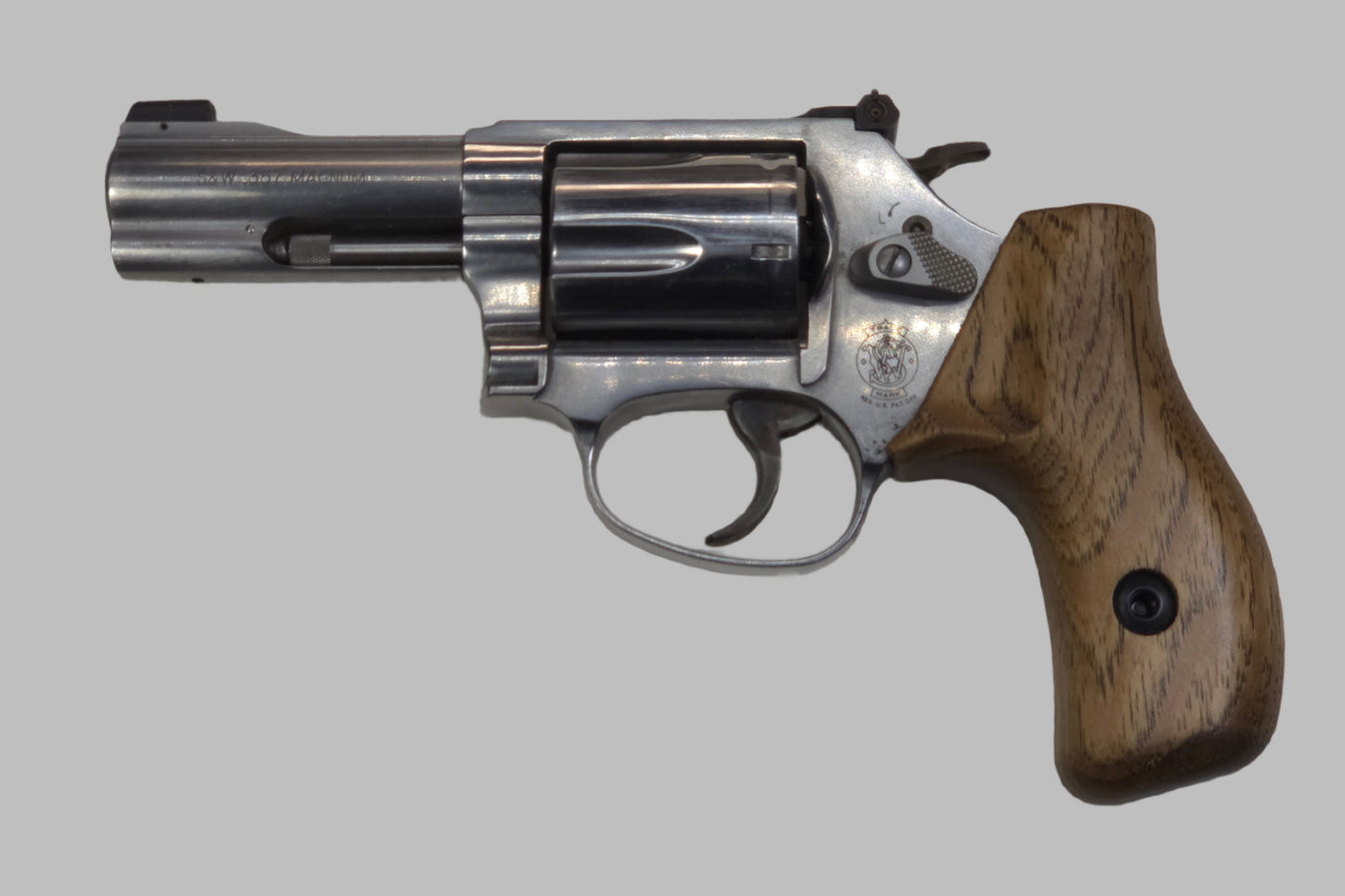 C² EDC Grip - S&W J-Frame (Round Butt) - Hardwood