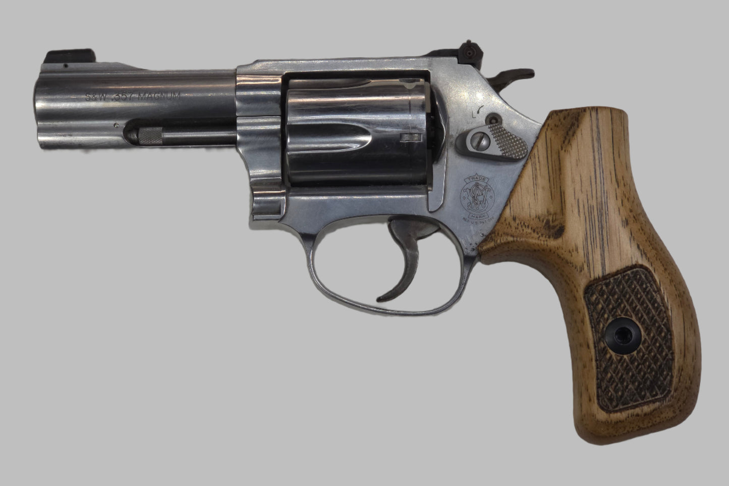 C² EDC Grip - S&W J-Frame (Round Butt) - Hardwood