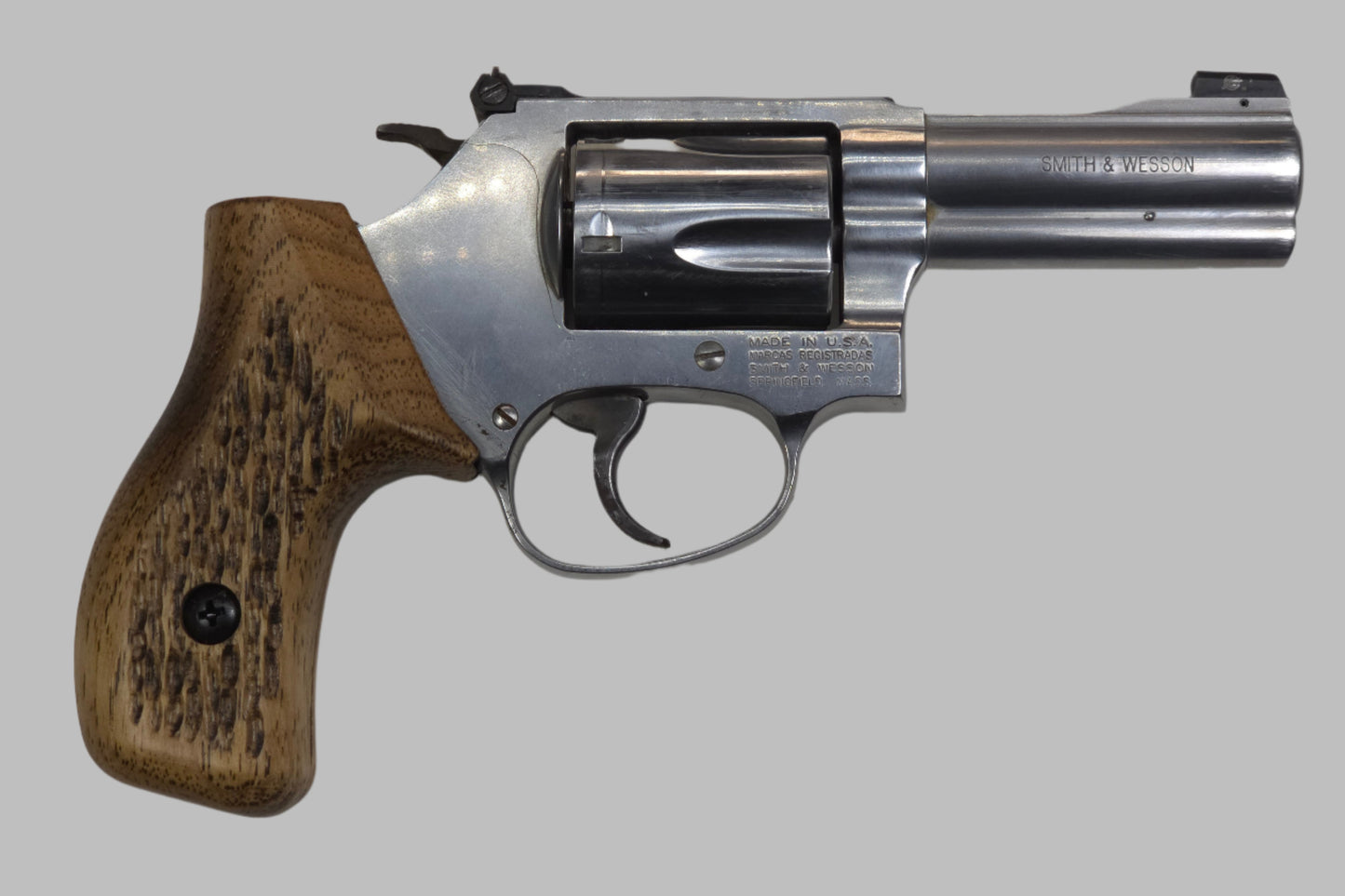 C² EDC Grip - S&W J-Frame (Round Butt) - Hardwood