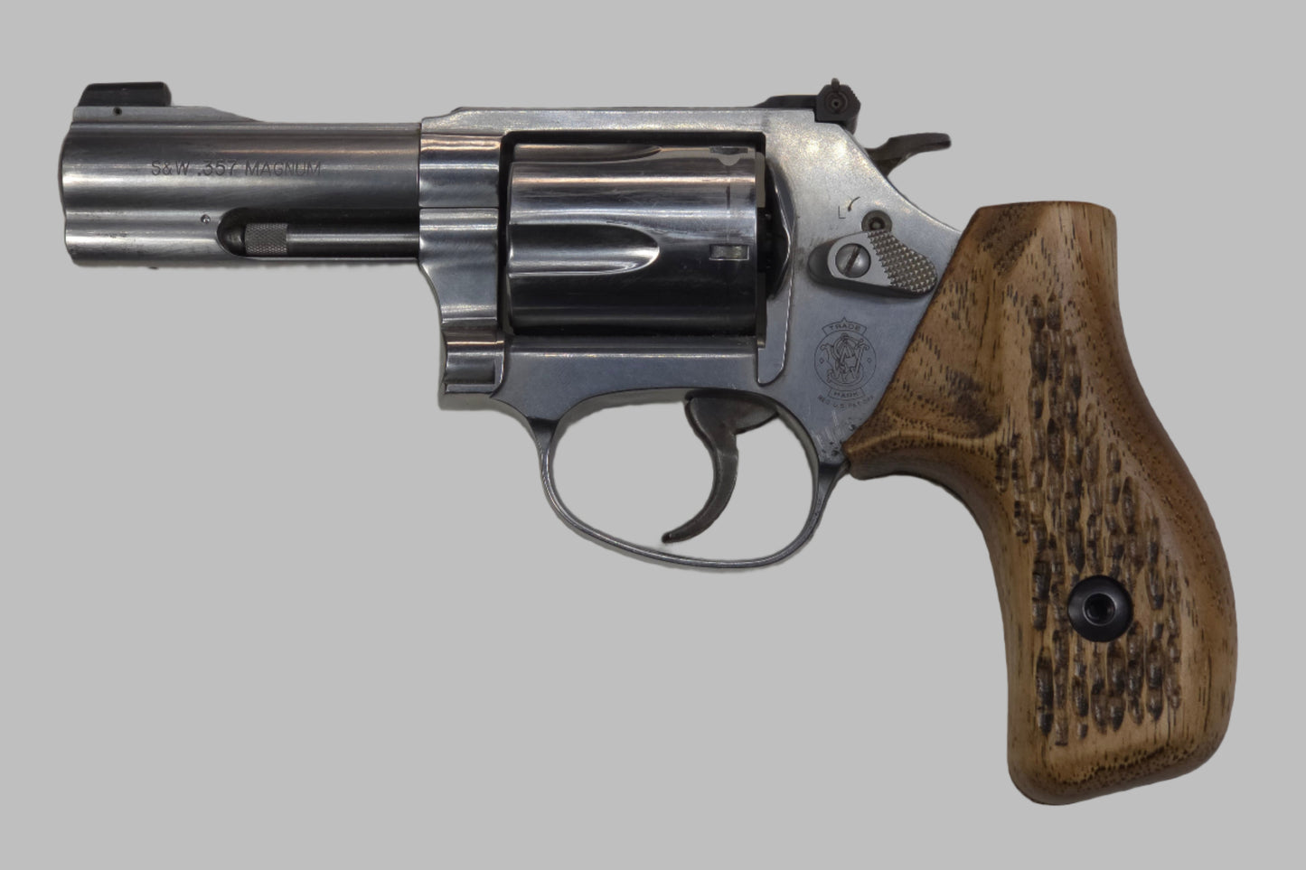 C² EDC Grip - S&W J-Frame (Round Butt) - Hardwood