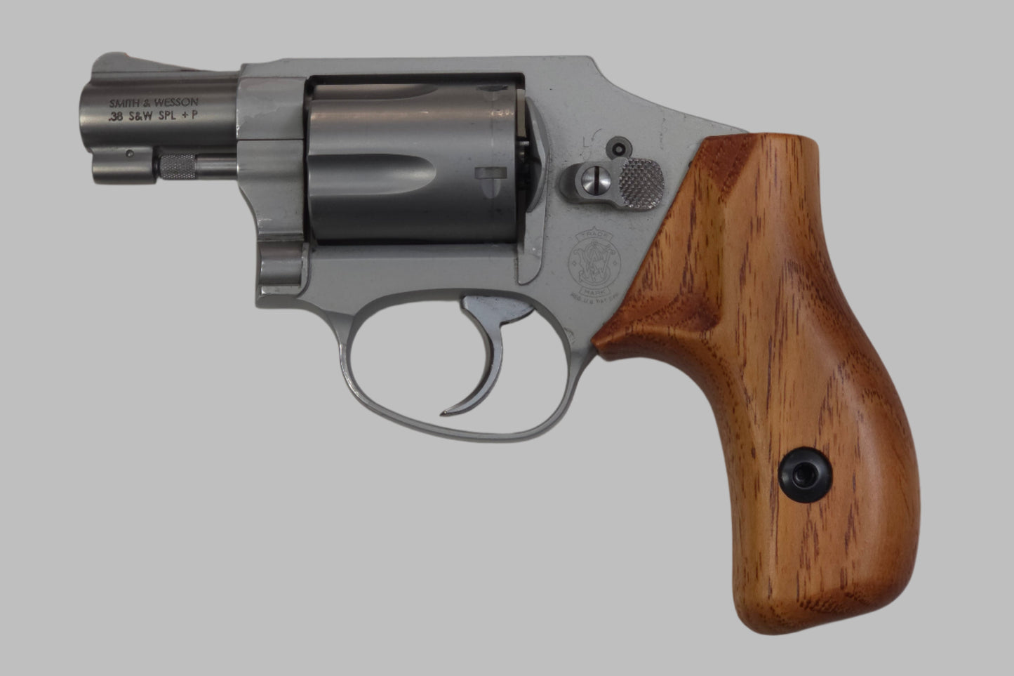 C² EDC Grip - S&W J-Frame (Round Butt) - Hardwood