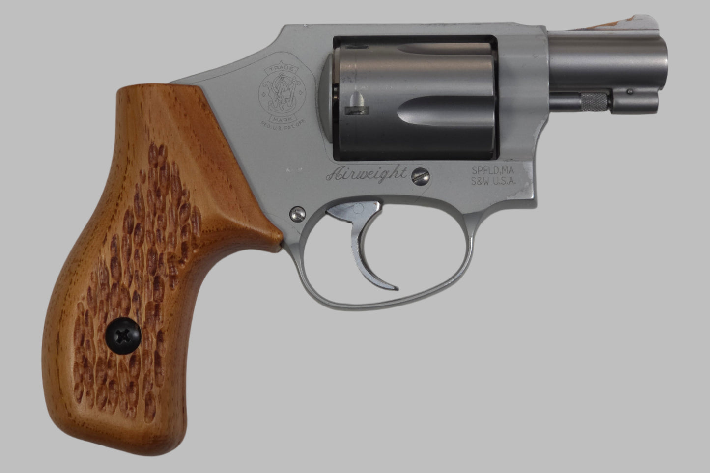 C² EDC Grip - S&W J-Frame (Round Butt) - Hardwood