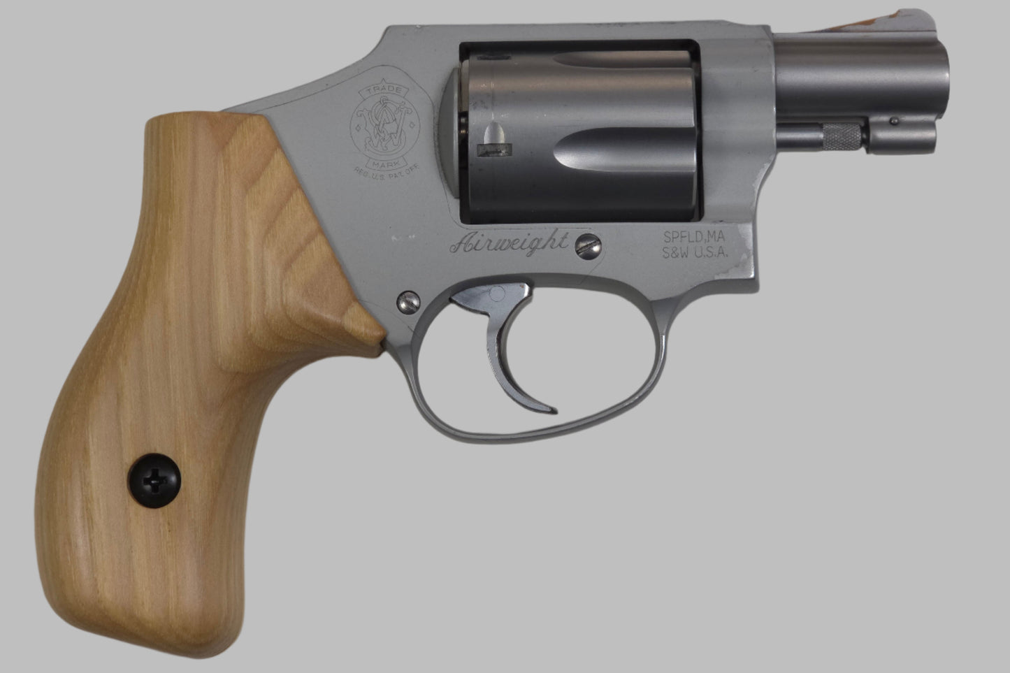 C² EDC Grip - S&W J-Frame (Round Butt) - Hardwood