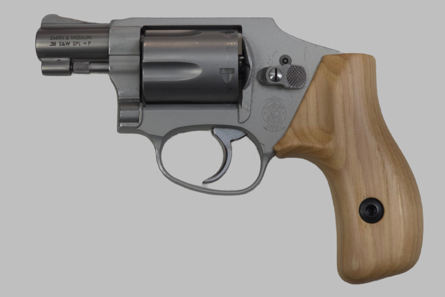 C² EDC Grip - S&W J-Frame (Round Butt) - Hardwood