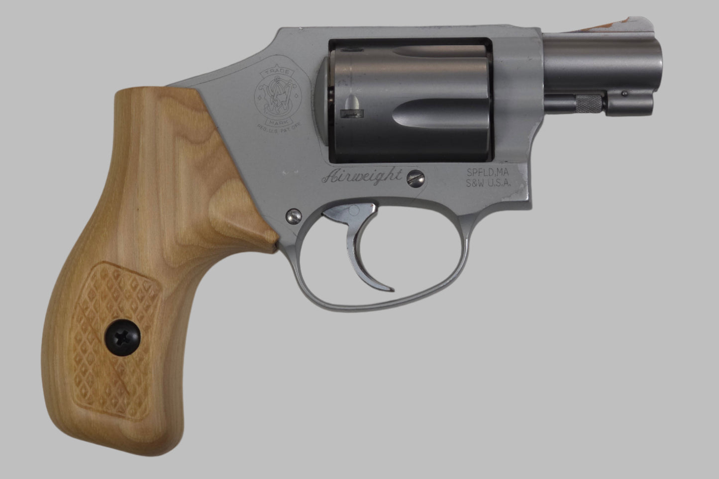 C² EDC Grip - S&W J-Frame (Round Butt) - Hardwood