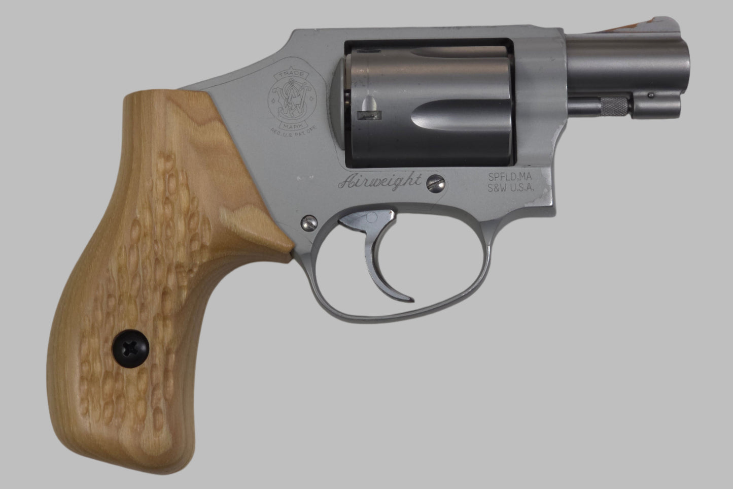 C² EDC Grip - S&W J-Frame (Round Butt) - Hardwood