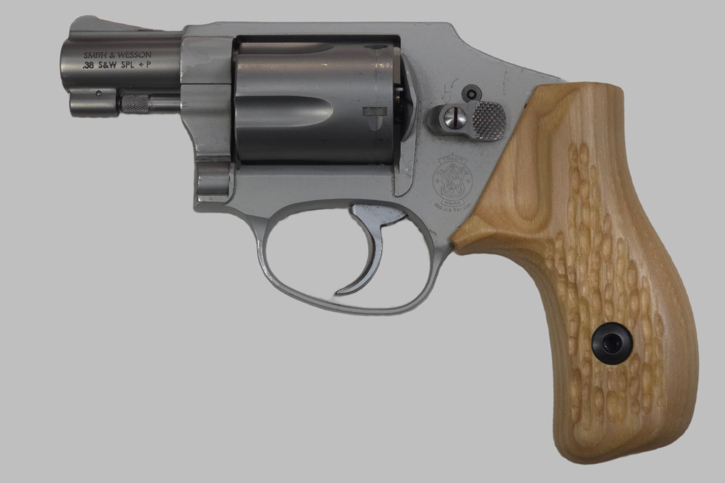 C² EDC Grip - S&W J-Frame (Round Butt) - Hardwood