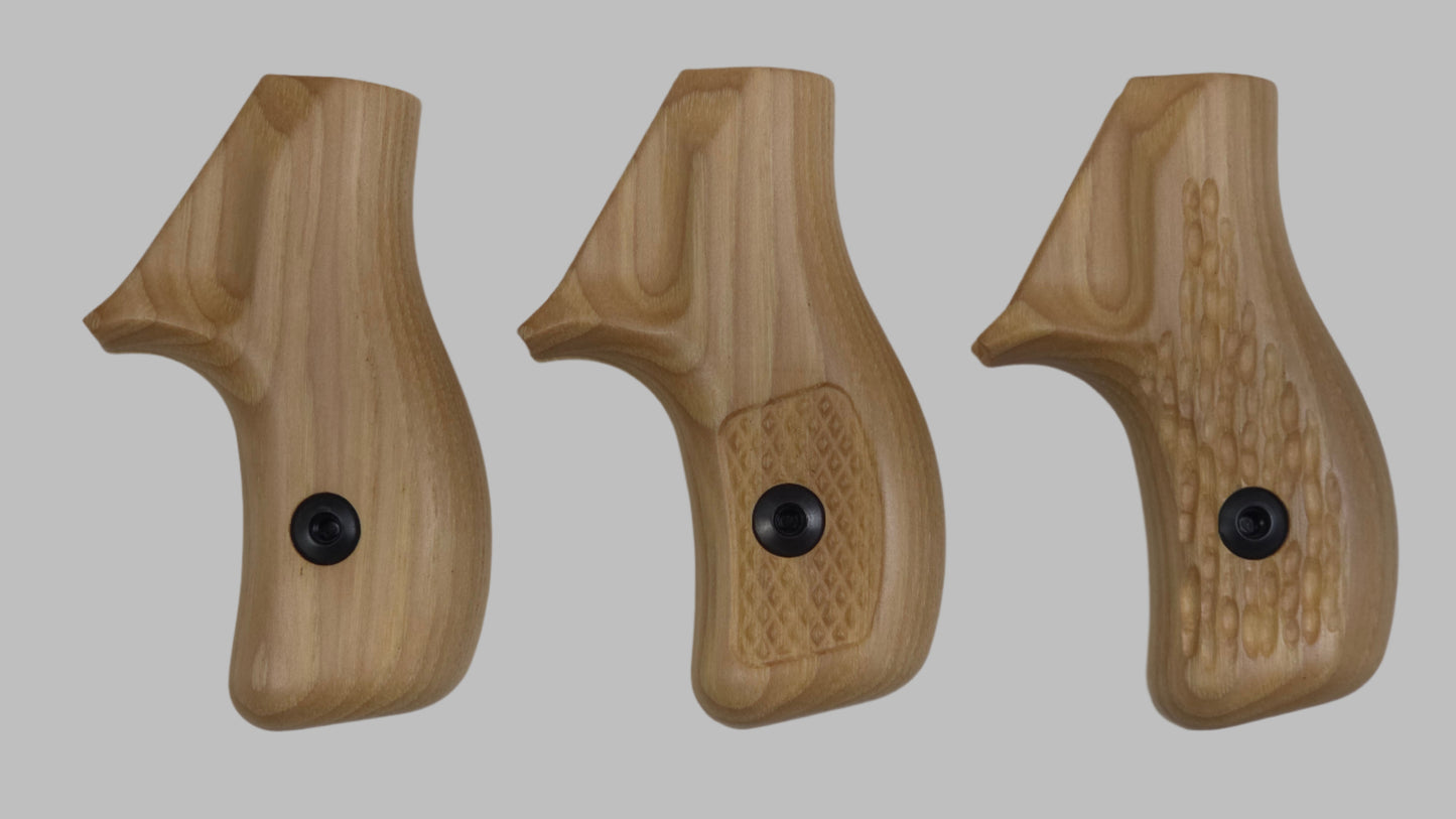 C² EDC Grip - S&W J-Frame (Round Butt) - Hardwood