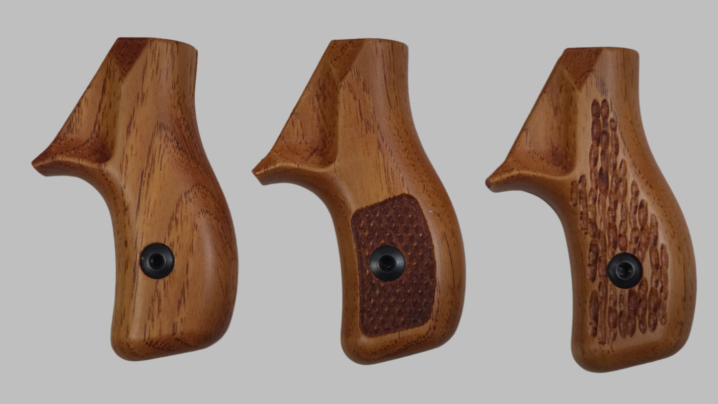 C² EDC Grip - S&W J-Frame (Round Butt) - Hardwood
