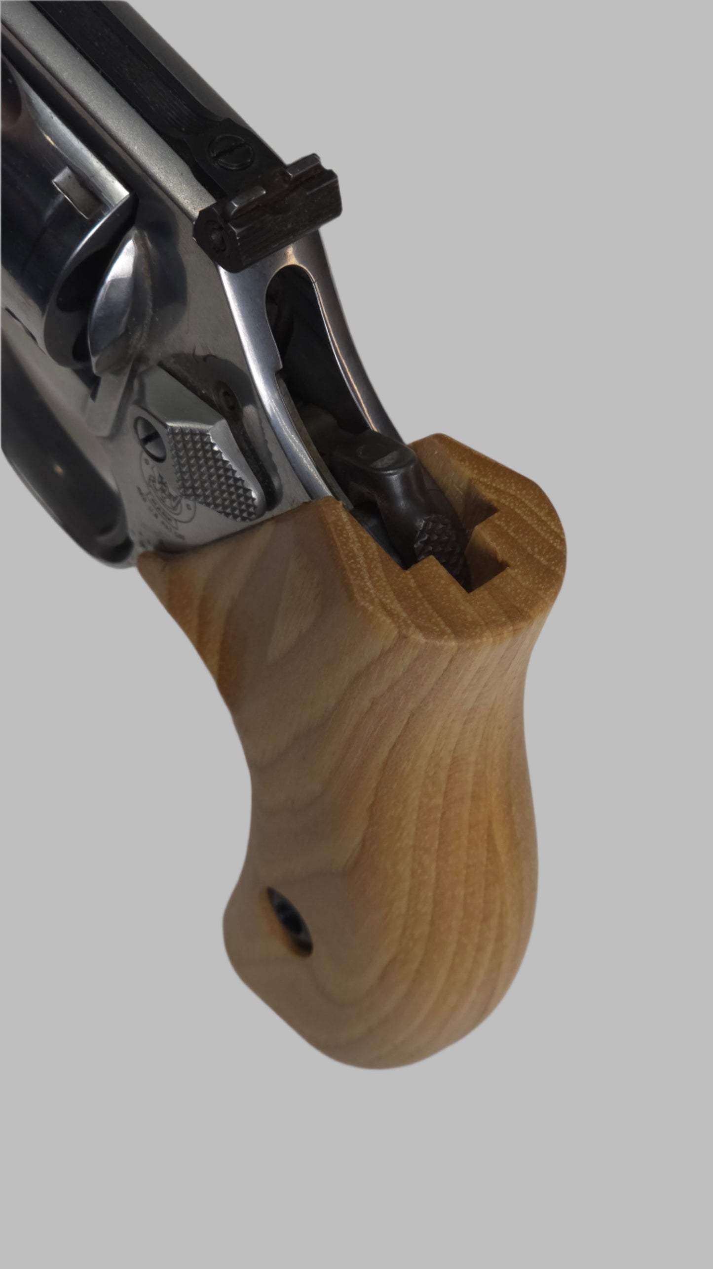 C² EDC Grip - S&W J-Frame (Round Butt) - Hardwood