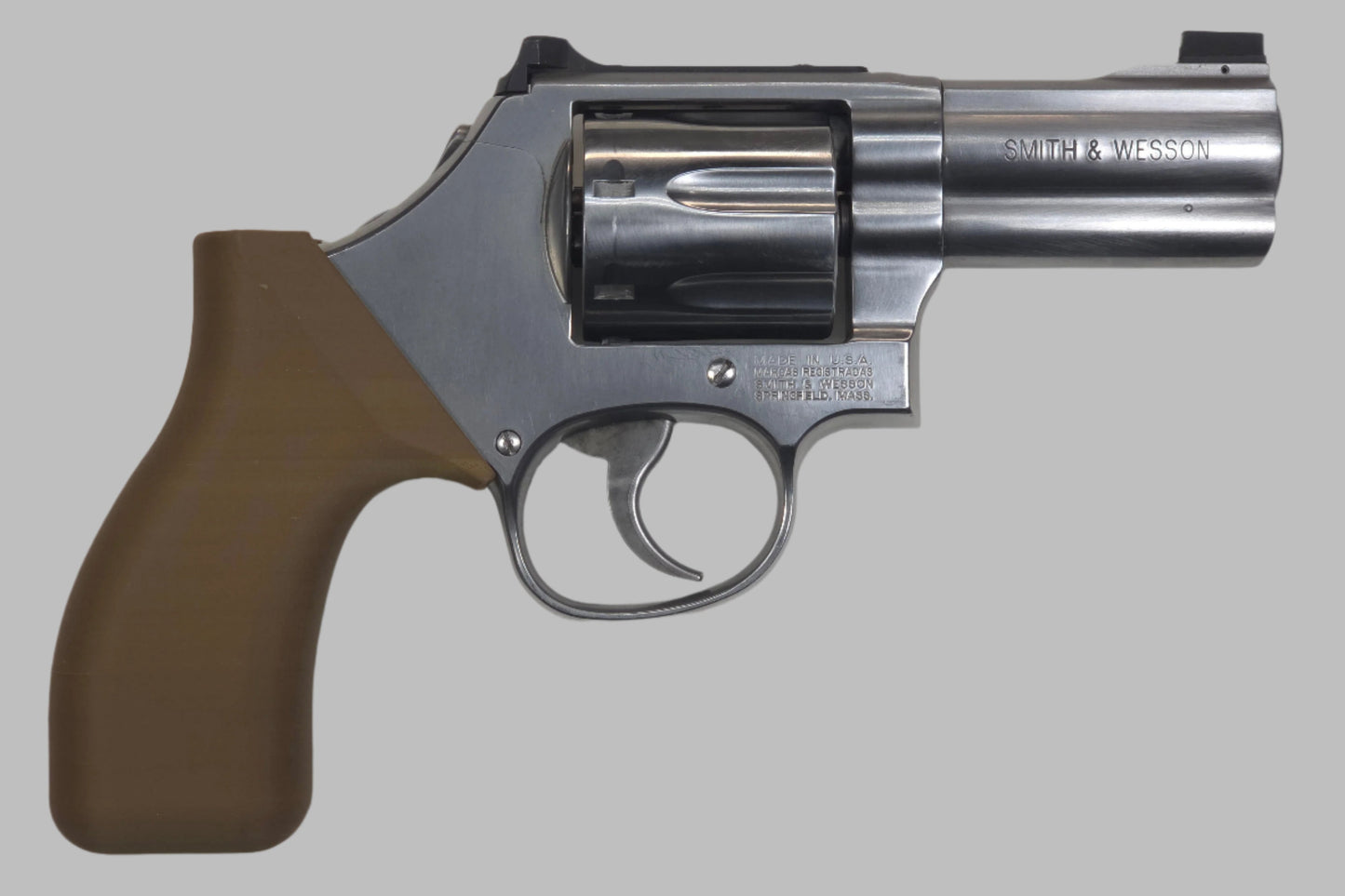 C² EDC Grip - S&W K/L-Frame (Round Butt) - Polymer