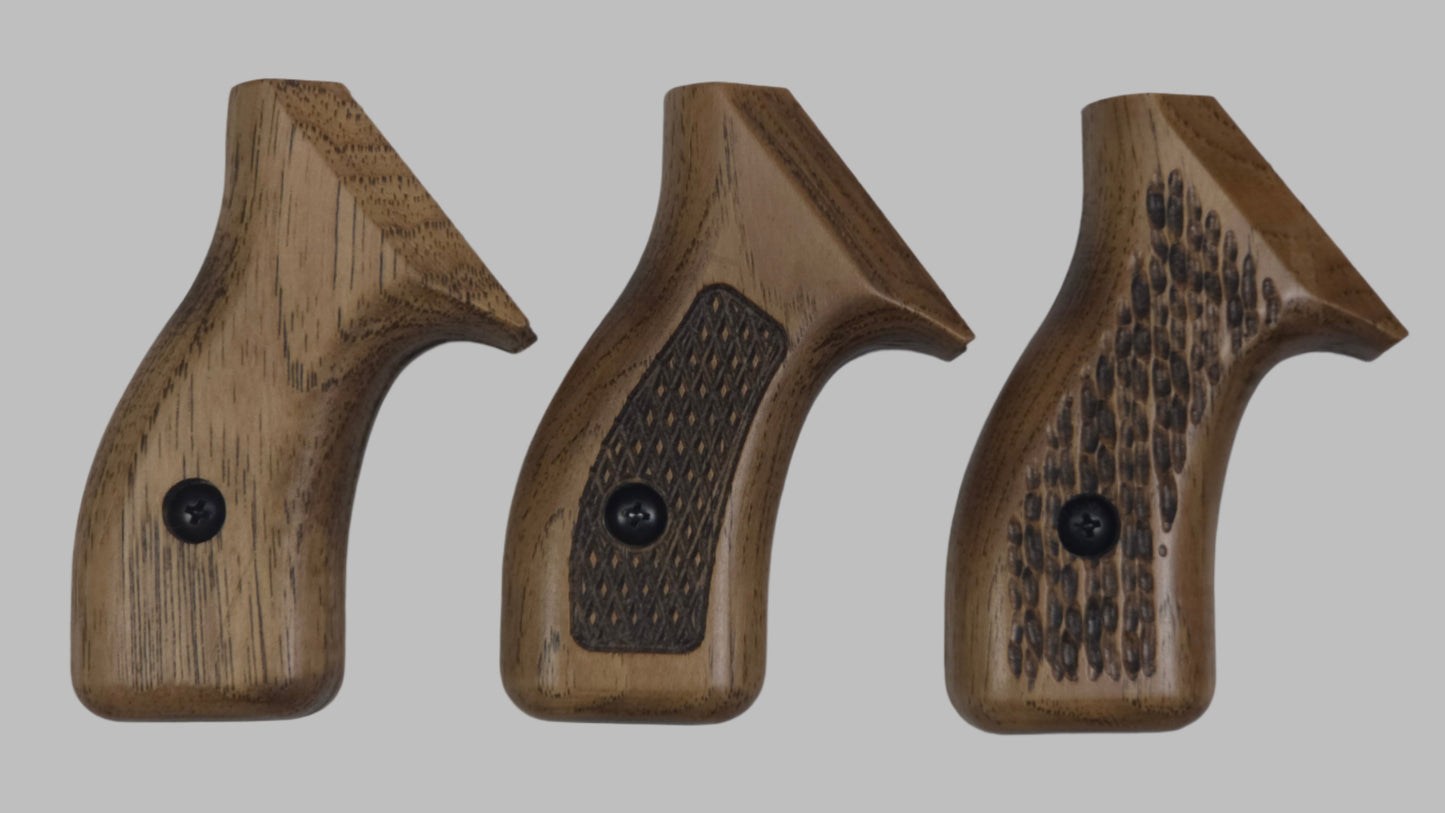 C² EDC Grip - S&W K/L-Frame (Round Butt) - Hardwood