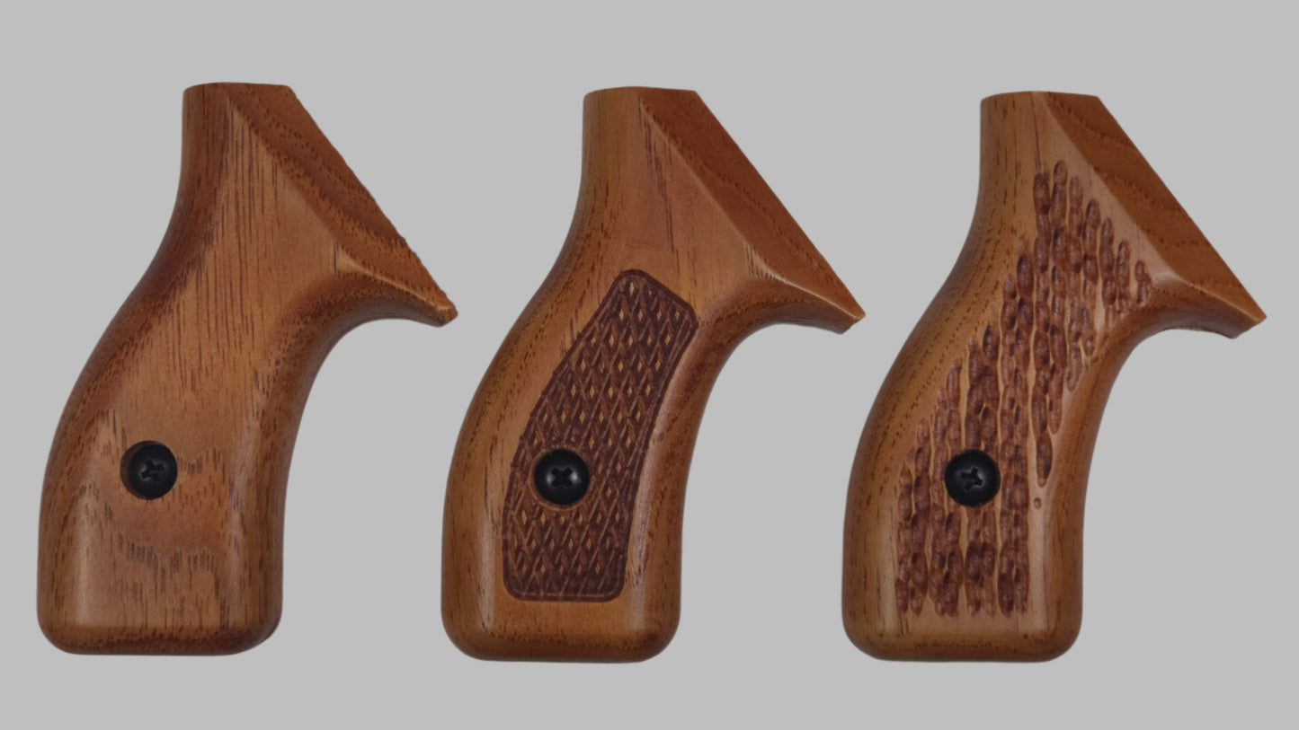 C² EDC Grip - S&W K/L-Frame (Round Butt) - Hardwood