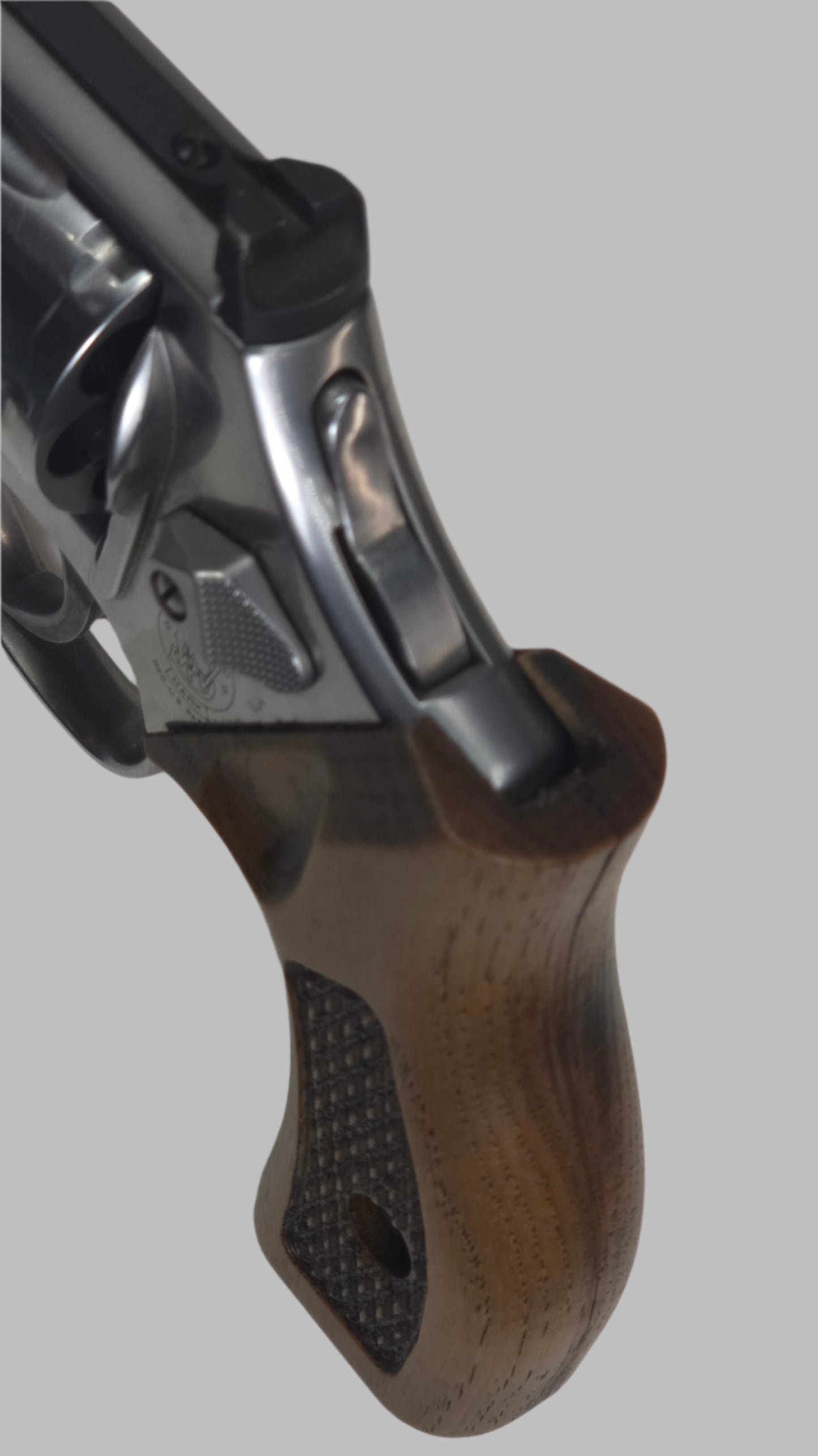 C² EDC Grip - S&W K/L-Frame (Round Butt) - Hardwood