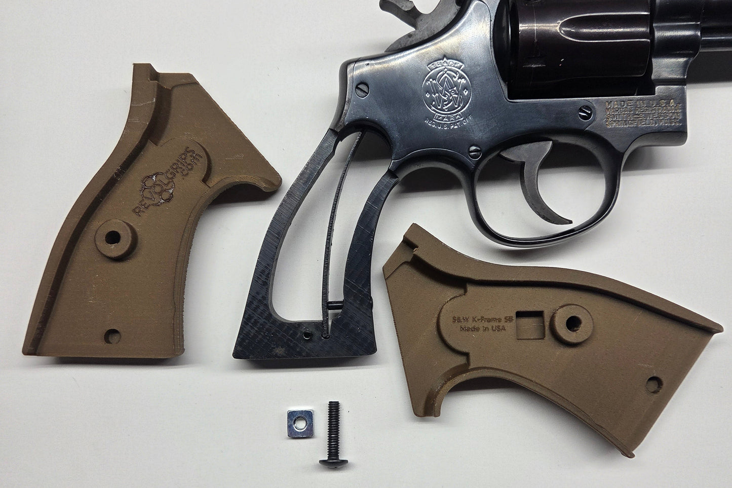 C² EDC Grip - S&W K/L-Frame (Square Butt) - Polymer