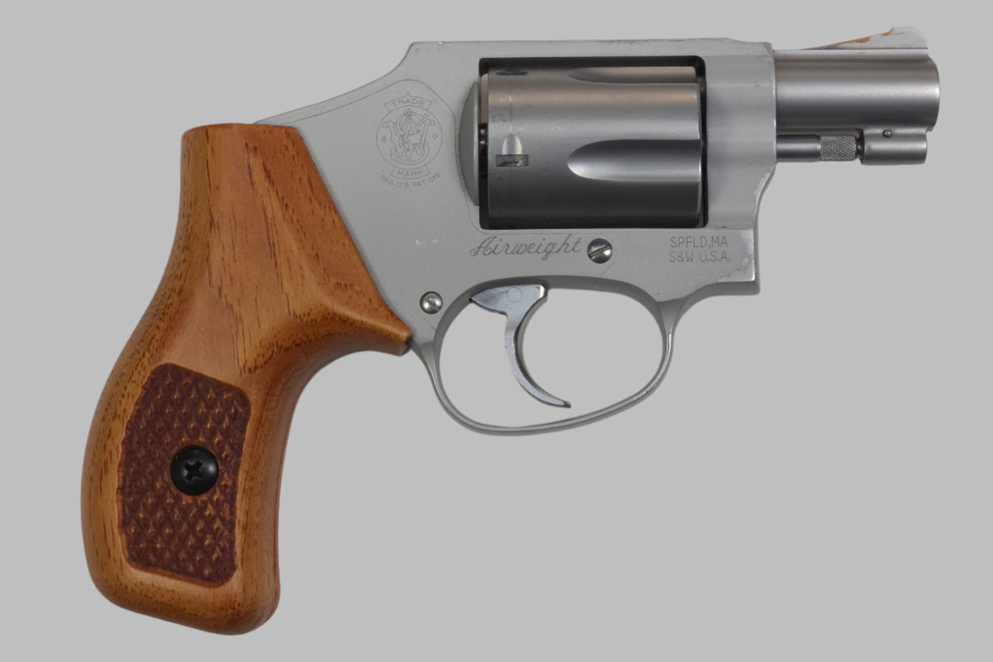 C² EDC Grip - S&W J-Frame (Round Butt) - Hardwood