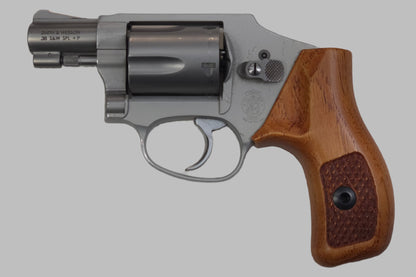 C² EDC Grip - S&W J-Frame (Round Butt) - Hardwood