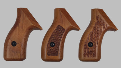 C² EDC Grip - S&W K/L-Frame (Round Butt) - Hardwood