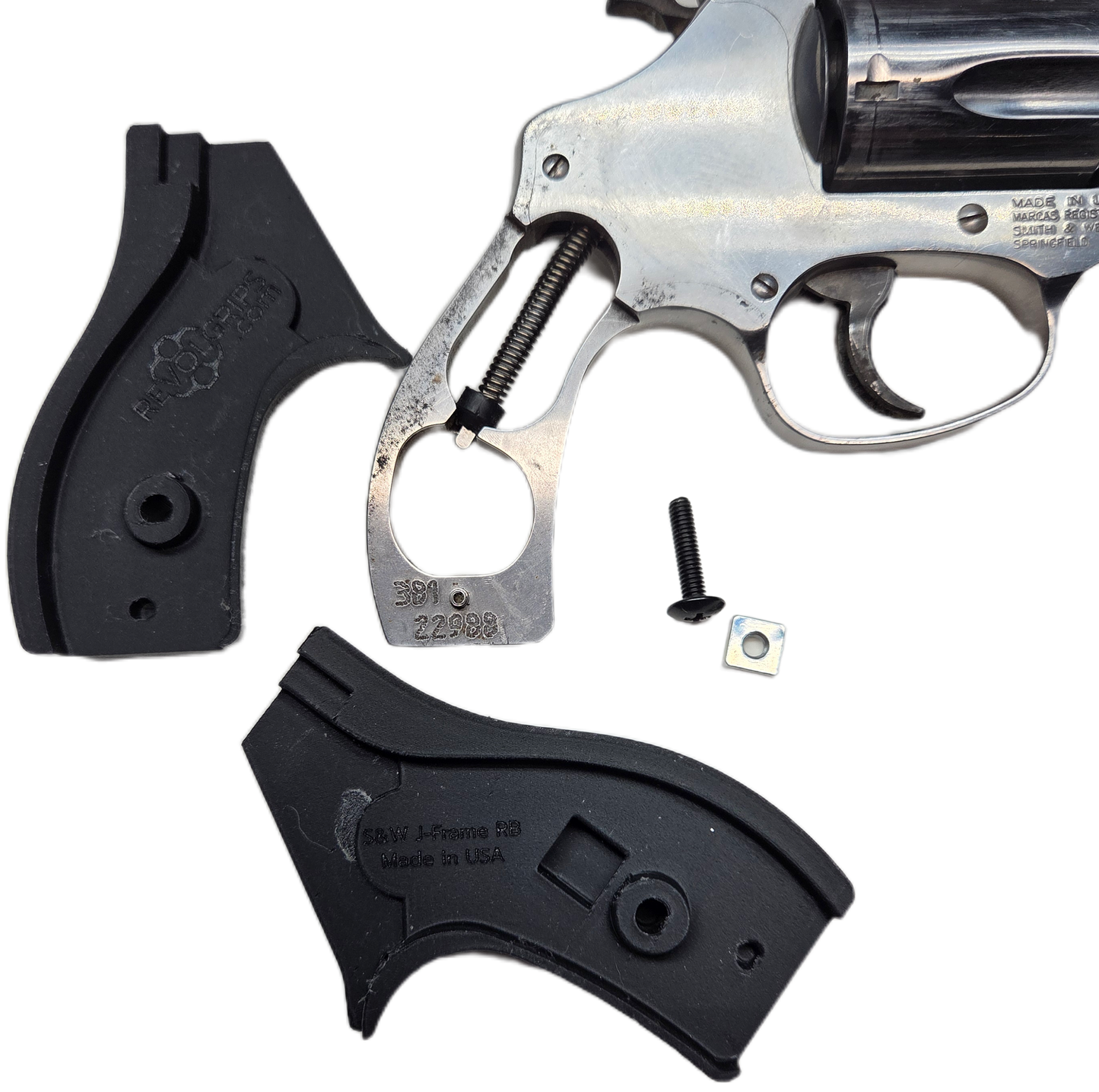 C² Boot Grip - S&W J-Frame (Round Butt) - Polymer