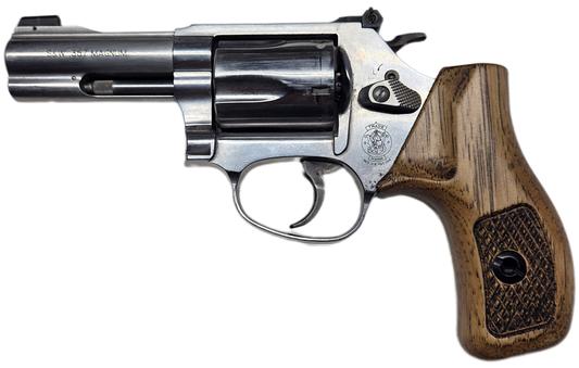 C² EDC Grip - S&W J-Frame (Round Butt) - Hardwood