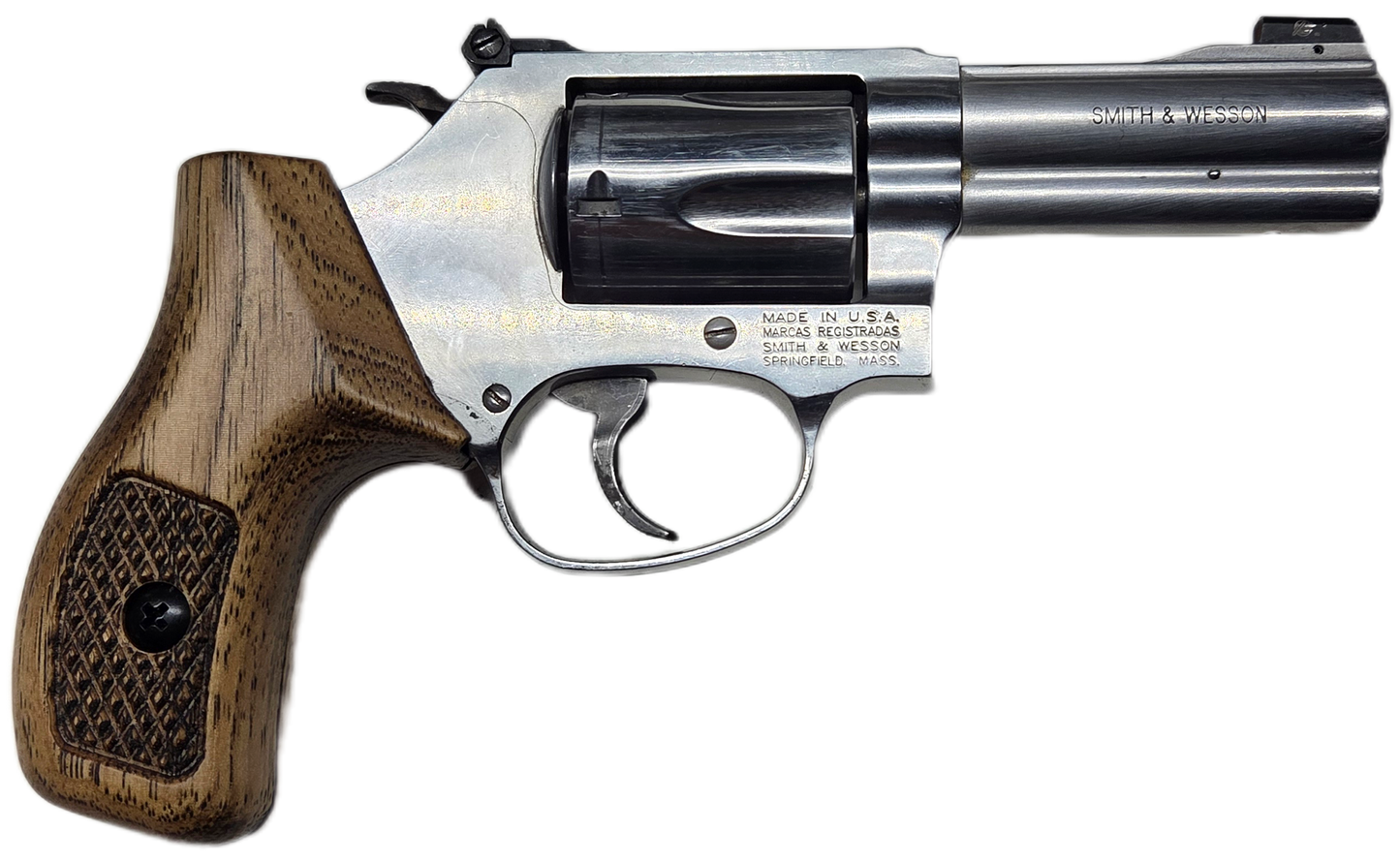 C² EDC Grip - S&W J-Frame (Round Butt) - Hardwood