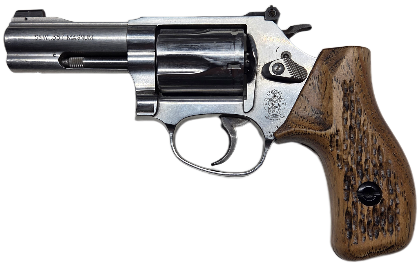 C² EDC Grip - S&W J-Frame (Round Butt) - Hardwood