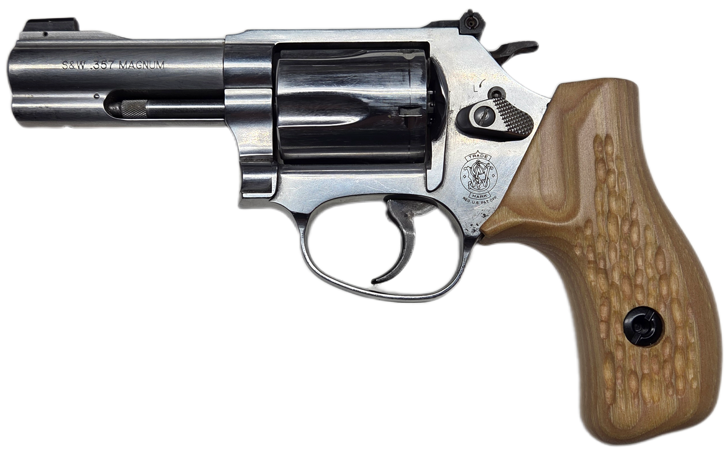 C² EDC Grip - S&W J-Frame (Round Butt) - Hardwood