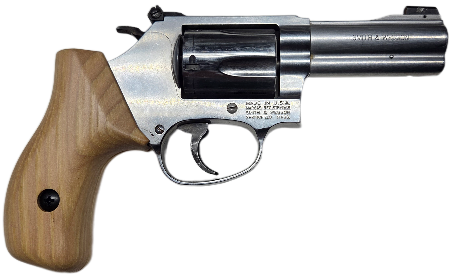 C² EDC Grip - S&W J-Frame (Round Butt) - Hardwood