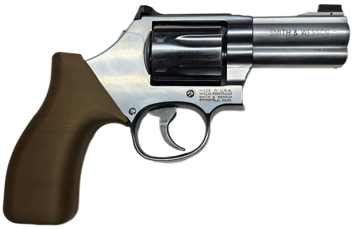 C² EDC Grip - S&W K/L-Frame (Round Butt) - Polymer