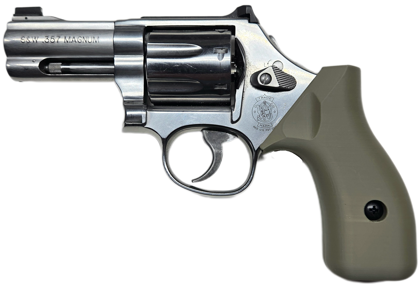 C² EDC Grip - S&W K/L-Frame (Round Butt) - Polymer