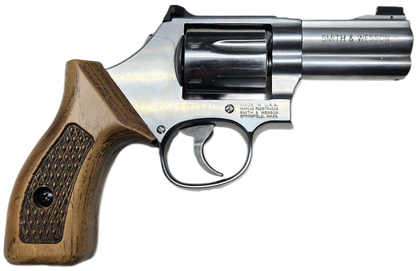 C² EDC Grip - S&W K/L-Frame (Round Butt) - Hardwood