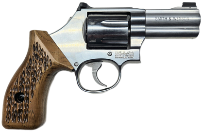 C² EDC Grip - S&W K/L-Frame (Round Butt) - Hardwood