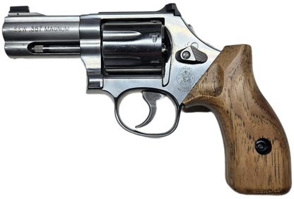 C² EDC Grip - S&W K/L-Frame (Round Butt) - Hardwood