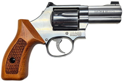 C² EDC Grip - S&W K/L-Frame (Round Butt) - Hardwood