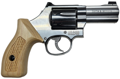 C² EDC Grip - S&W K/L-Frame (Round Butt) - Hardwood