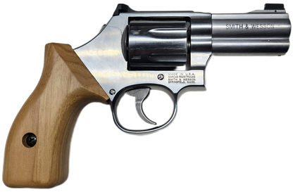 C² EDC Grip - S&W K/L-Frame (Round Butt) - Hardwood