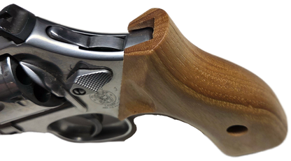C² EDC Grip - S&W K/L-Frame (Round Butt) - Hardwood