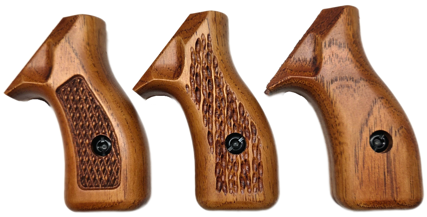 C² EDC Grip - S&W K/L-Frame (Round Butt) - Hardwood