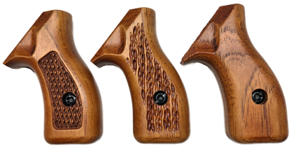 C² EDC Grip - S&W K/L-Frame (Round Butt) - Hardwood