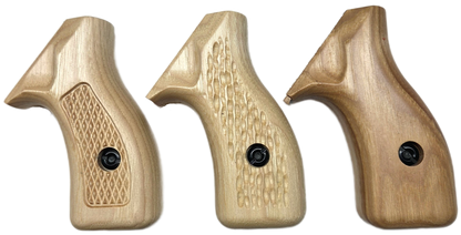 C² EDC Grip - S&W K/L-Frame (Round Butt) - Hardwood