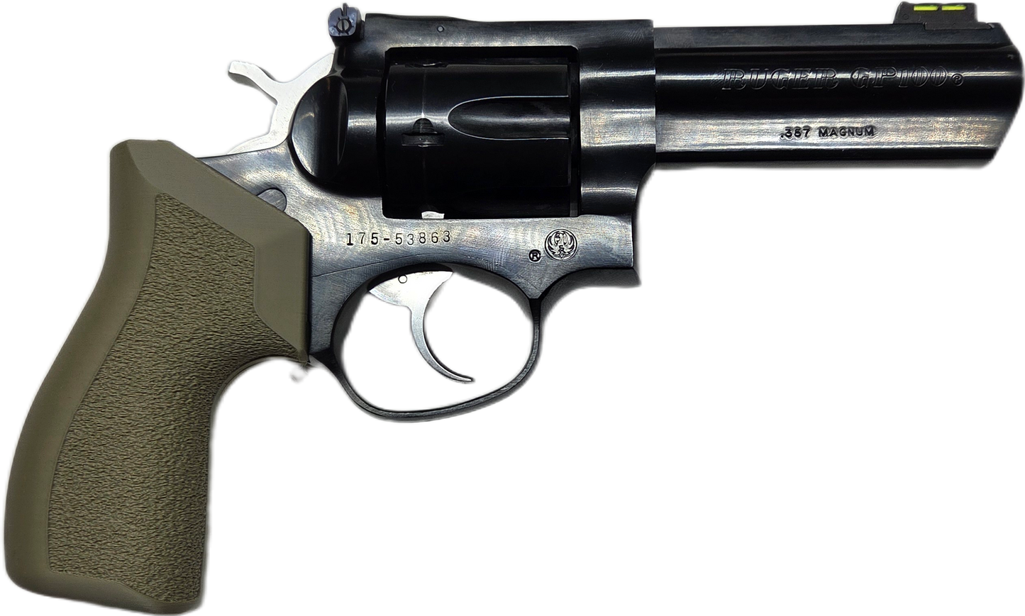 C² EDC Grip - Ruger GP100 - Polymer